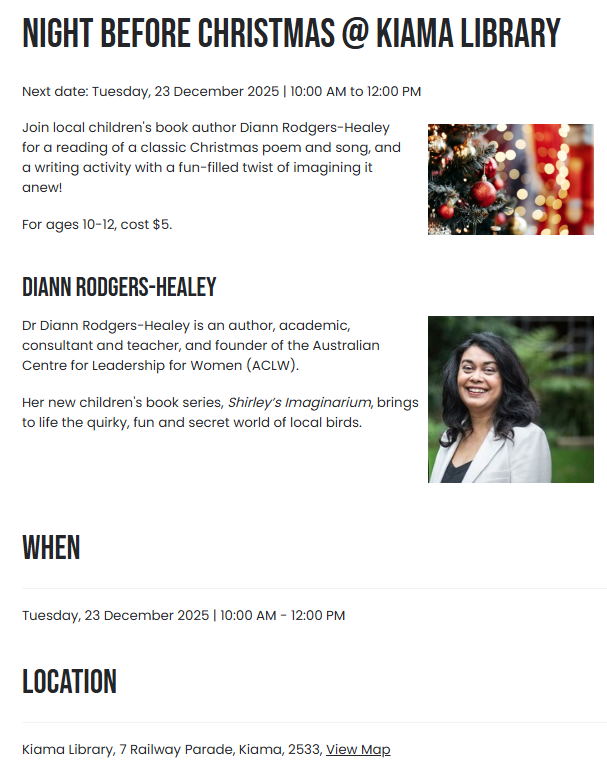 Christmas at Kiama Library